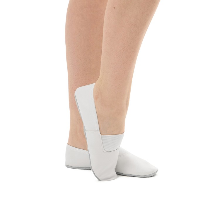 Чешки комбинированные, р. 34, длина стопы 21.1 см, цвет белый - Фото 1