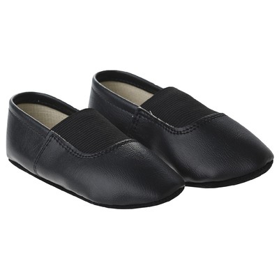 Чешки комбинированные, р. 22,5, длина стопы 15.1 см, цвет чёрный