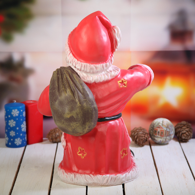 Фигура "Дед Мороз" средний, 41х29 см