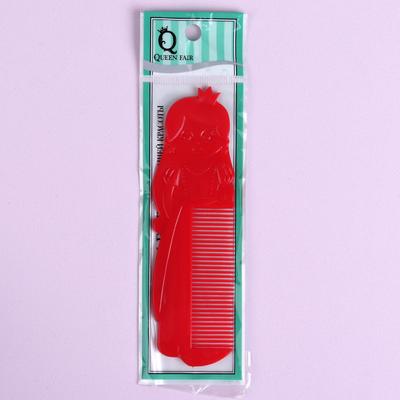 Расчёска фигурная, цвет МИКС