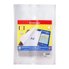 Набор обложек ПП 10 шт., 306×426 мм (А4), 50 мкм, ErichKrause Glossy Clear, для контурных карт, атласов и раб.тетрадей, фиксированная, глянцевые - Фото 9