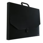 Папка-портфель А3 Erich Krause Classic, черная, корешок 32мм, толщина пластика 1000мкм - Фото 2