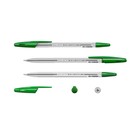Ручка шариковая Erich Krause R-301 Classic Stick, узел 1.0 мм, чернила зелёные, длина линии письма 2000 метров, штрихкод на ручке - Фото 2