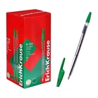 Ручка шариковая Erich Krause. R-301 Classic Stick, зелёный стержень, узел 1 мм - Фото 8