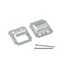 Кляймер ЛОМ, №5, оцинкованный, с гвоздями, 80 шт - Фото 1