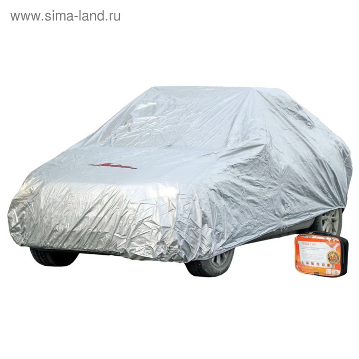 Чехол-тент на автомобиль защитный, размер 495х195х120см, цвет серый AC-FC-02 - Фото 1
