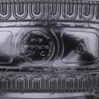Контейнер одноразовый с неразъёмной крышкой ИП-38А, 400 мл, 23,9×13,9×9,4 см, внутренний 21,3×10,2×8,8 см, цвет прозрачный - Фото 3