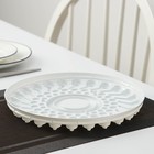 Дно для тортницы пластиковое одноразовое ПР-Т-1430, 25×13 см, внутренний 22×11.7 см, белое, 160 шт./уп - Фото 1