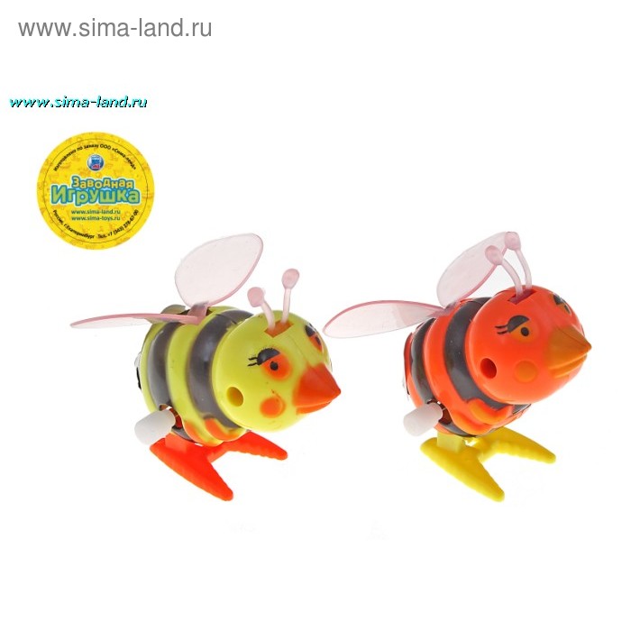 пчелка прыгает заводная №12866 - Фото 1