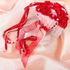 Букет-дублер для невесты "Камелия", красный, 27х27 см - Фото 2