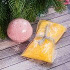 Подарочный набор "Самой любимой в Новый Год!" соль для ванн 150 г, бурлящий шар, аромат земляника - Фото 2