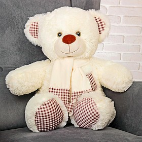 Мягкая игрушка «Медведь Тоффи», цвет молочный, 70 см
