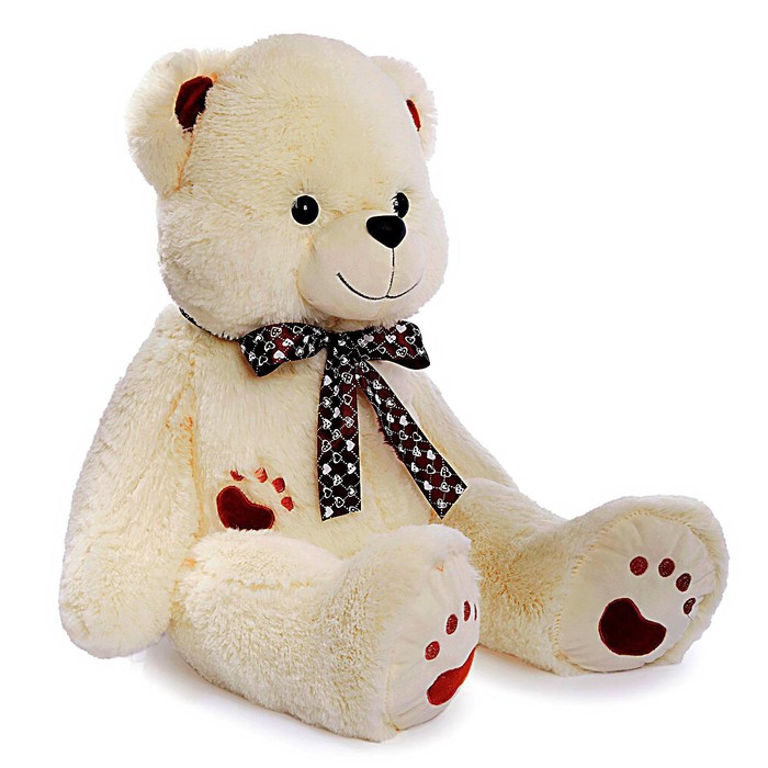 Мягкая игрушка «Медведь Френк», 90 см, цвет молочный - фото 1906868812