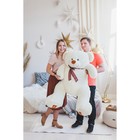 Мягкая игрушка «Медведь Амур», 120 см, цвет молочный - фото 3804137