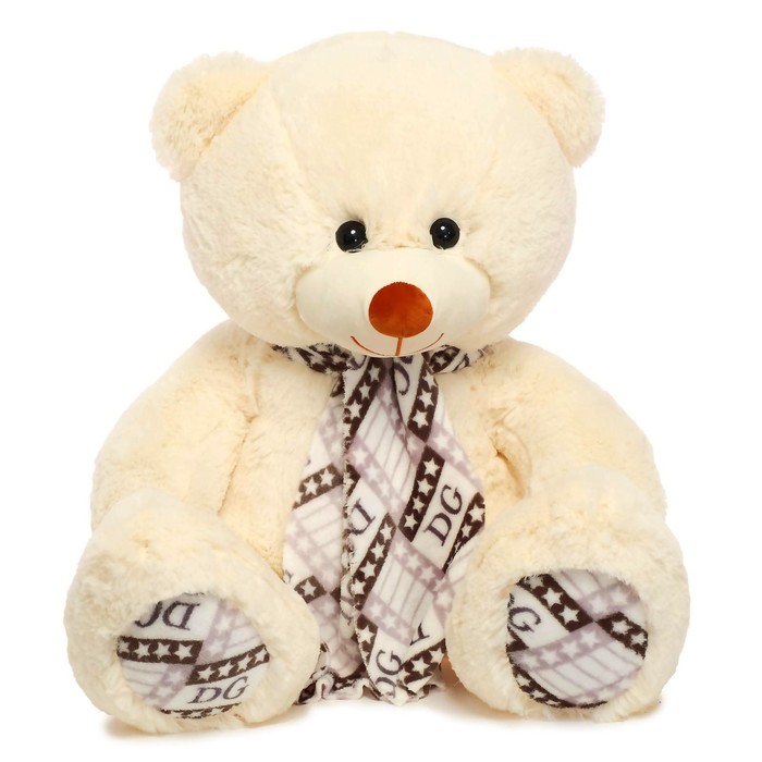 Мягкая игрушка «Медведь Мартин», цвет молочный, 90 см - фото 1887733062