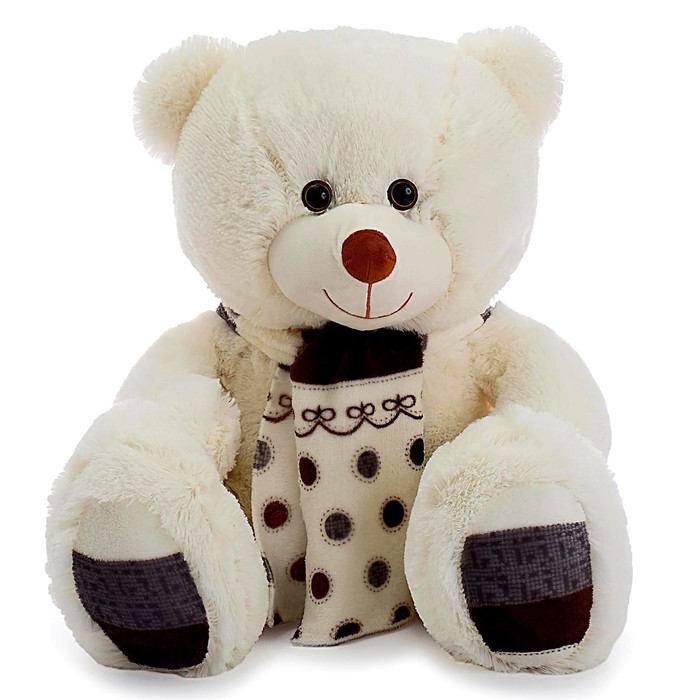 Мягкая игрушка «Медведь Мартин», цвет молочный, 90 см - фото 1906868841