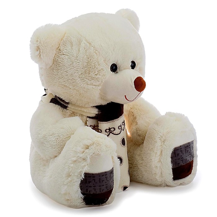 Мягкая игрушка «Медведь Мартин», цвет молочный, 90 см - фото 1887733064
