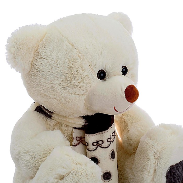 Мягкая игрушка «Медведь Мартин», цвет молочный, 90 см - фото 1887733065