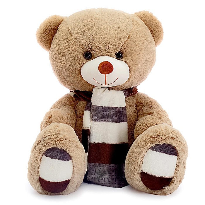 Мягкая игрушка «Медведь Мартин», цвет кофейный, 90 см - фото 1887733072
