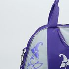 Сумка спортивная, отдел на молнии, наружный карман, цвет фиолетовый - Фото 4