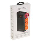 Внешний аккумулятор Qumo PowerAid, USB, 9600 мАч, 2/1 A, фонарик, литий-ионный, черный - Фото 4