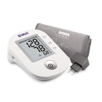 Тонометр B.Well PRO 33 (M-L), автоматический, манжета 22-42 см, 4хААА, с адаптером