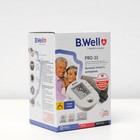 Тонометр B.Well PRO 33 (M-L), автоматический, манжета 22-42 см, 4хААА, с адаптером - Фото 3