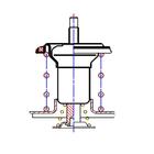 Термостат (термоэлемент) Приора-Калина 21082-1306030, LUZAR LT 01183 - Фото 2