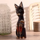Сувенир «Кошка с росписью на лапках», 30×10×3 см, дерево 2028062 - фото 16530933