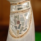 Сувенир дерево "Кошка в зеркальном галстуке" 60х15х5 см - фото 53658784