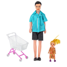 Кукла "Кен с малышкой" с аксессуарами, МИКС - Фото 1