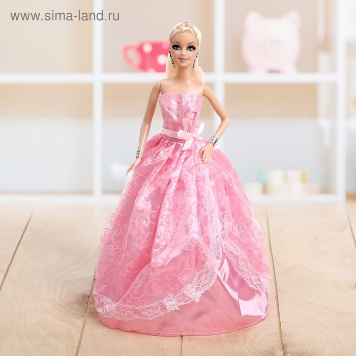 Кукла модель "Принцесса Нэлли" в бальном платье, МИКС - Фото 1