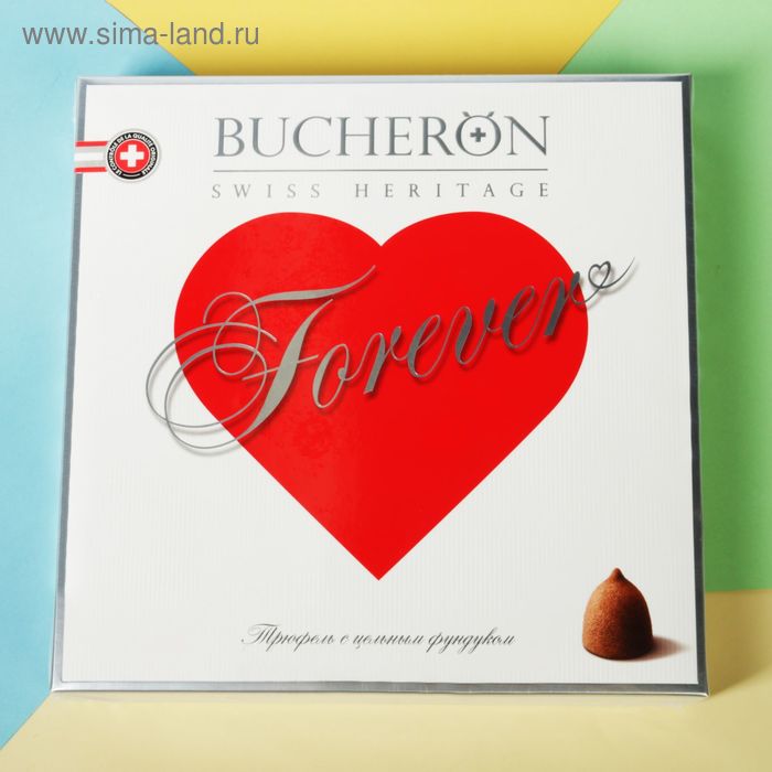Шоколадные конфеты Bucheron «Трюфель с цельным фундуком», 225 г - Фото 1