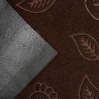 Коврик влаговпитывающий придверный без окантовки Доляна «Ножки и листочки», 38×58 см, цвет МИКС - Фото 8
