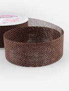 Лента текстильная, 30 мм, 4.5±0.5 м, коричневая - Фото 2