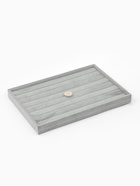 Подставка для колец «QF. Флок», 7 полос, 35×24×3 см, серая 2365418