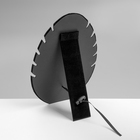 Подставка под кулоны и цепочки «QF. Овал», 5 мест, 20×1.5×28 см, чёрная - Фото 3