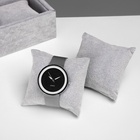 Подставка для часов, браслетов QF, 12 мест, 35×24×5 см, серая - Фото 4