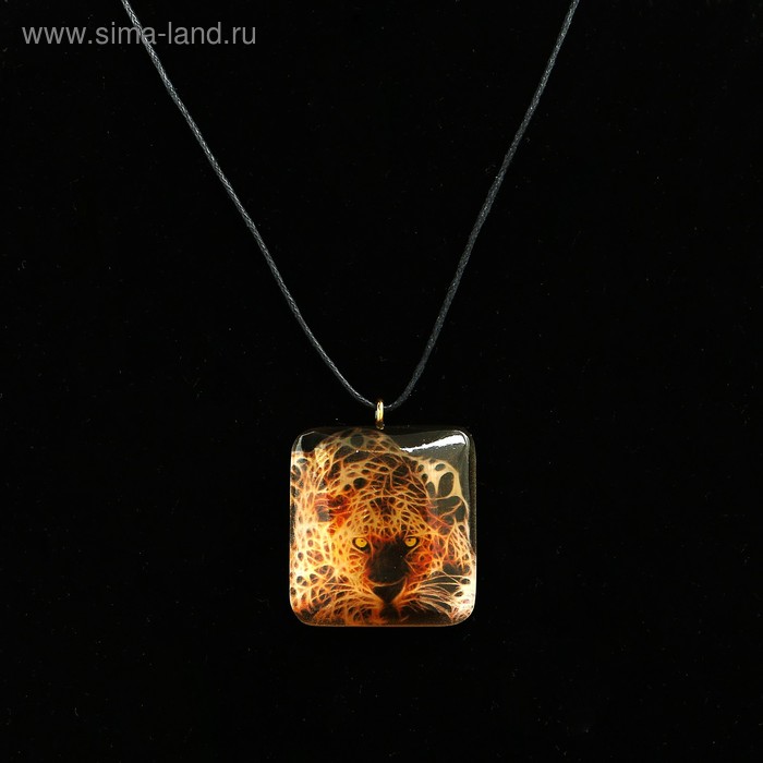 Кулон селенит «Леопард» - Фото 1