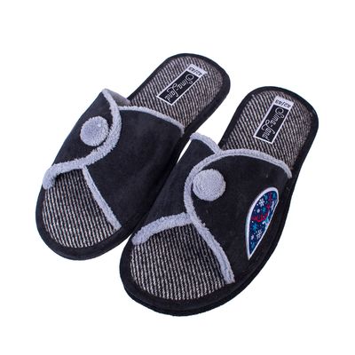 Обувь домашняя мужская "Любимому папе", размер 42/43