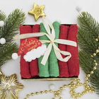 Наб. полотенец "Collorista" Удачи и благополучия 30х30 см-3 шт, 100% хлопок, 340 гр/м2 - Фото 3