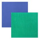 Наб. полотенец в корзинке Collorista "Дедушка Мороз"- 2шт, 30х30 см махровое 330 гр/м2, 30х30 см ваф - Фото 2