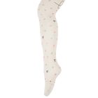 Детск. капрон. колготки "Сердечки" 104 -122 см, 88% ПА, 12% эластан - Фото 2