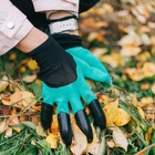 Перчатки садовые, нейлоновые «Землеройки», с латексной пропиткой, с когтями, размер 10, зелёные, Greengo - Фото 10