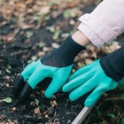 Перчатки садовые, нейлоновые «Землеройки», с латексной пропиткой, с когтями, размер 10, зелёные, Greengo - Фото 13
