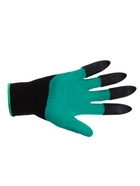 Перчатки садовые, нейлоновые «Землеройки», с латексной пропиткой, с когтями, размер 10, зелёные, Greengo - Фото 14