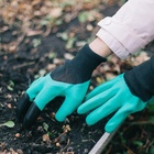 Перчатки садовые, нейлоновые «Землеройки», с латексной пропиткой, с когтями, размер 10, зелёные, Greengo - Фото 11