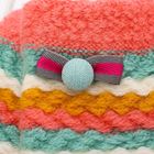 Перчатки шерстяные для девочек Collorista "Аделина", размер 14 (р-р произв. 16*7 см) - Фото 3