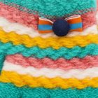 Перчатки шерстяные для девочек Collorista "Леонора", размер 14 (р-р произв. 16*7 см) - Фото 3