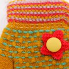 Перчатки шерстяные для девочек Collorista "Роксана", размер 14 (р-р произв. 16*7 см) - Фото 3